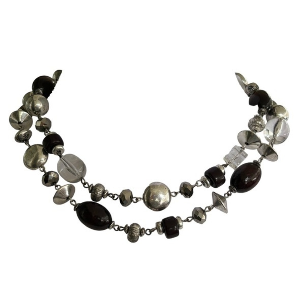 Lia Sophia Two Strand Necklace